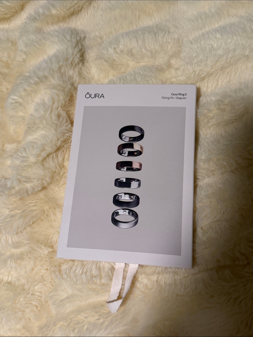 Oura ring 5 Sizing Kit